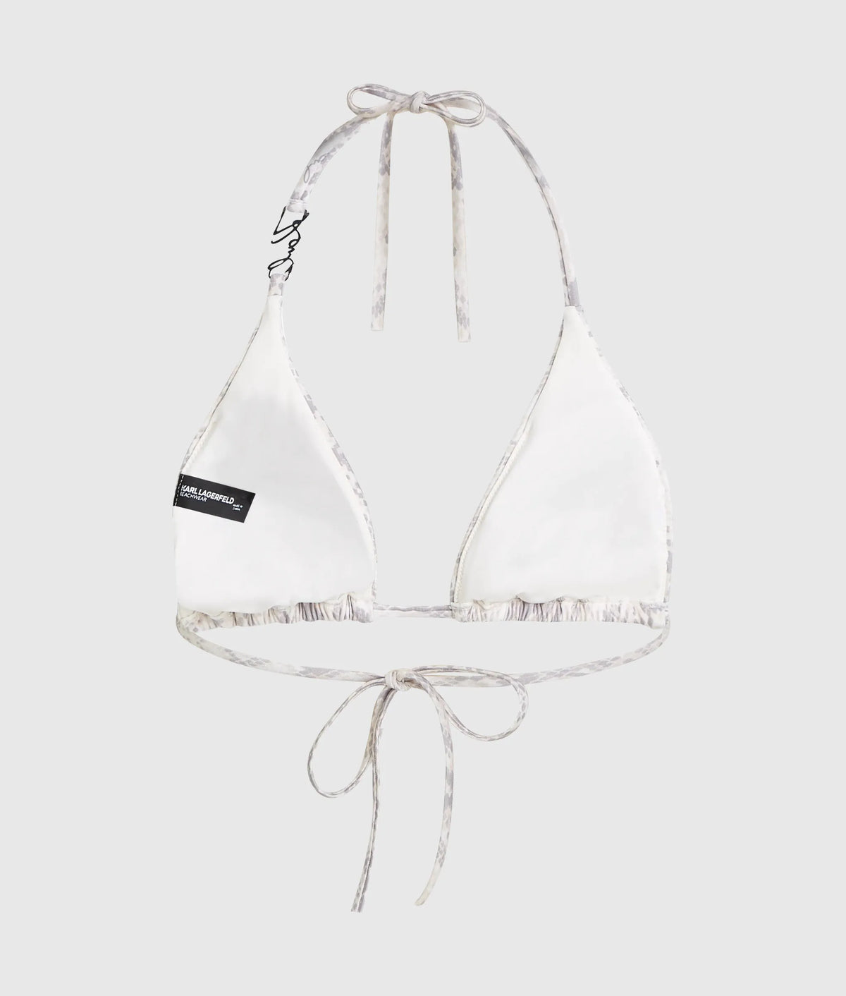 Triangle bikini top