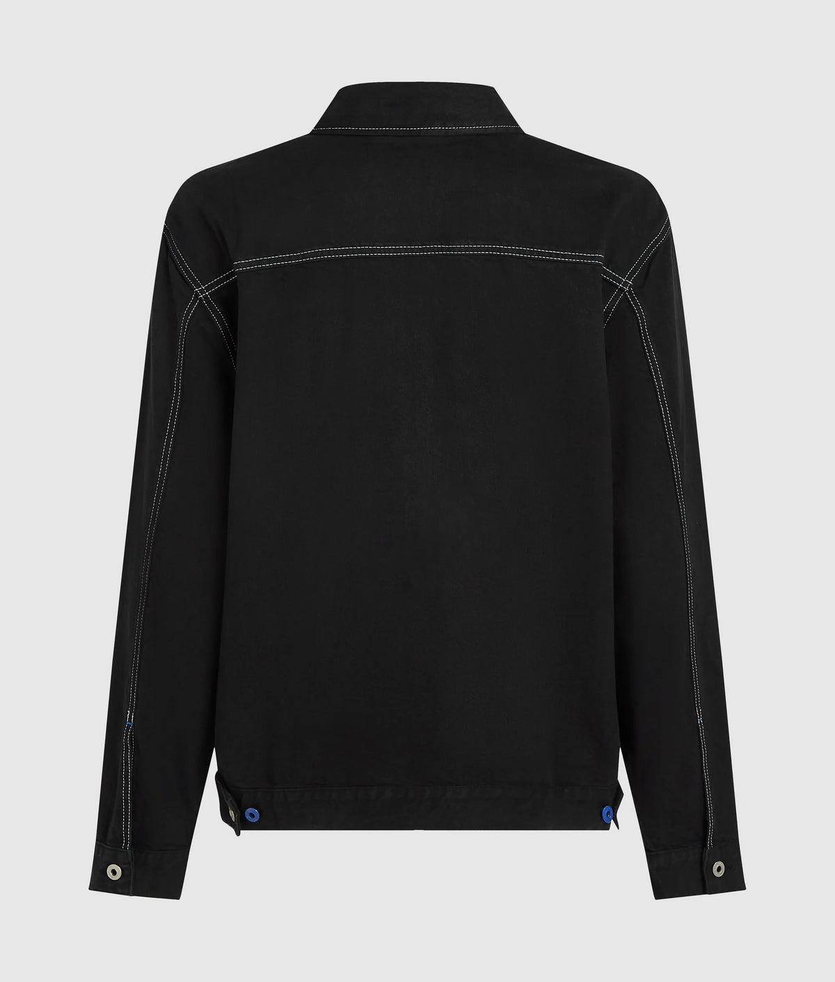 Contrast stitch jacket