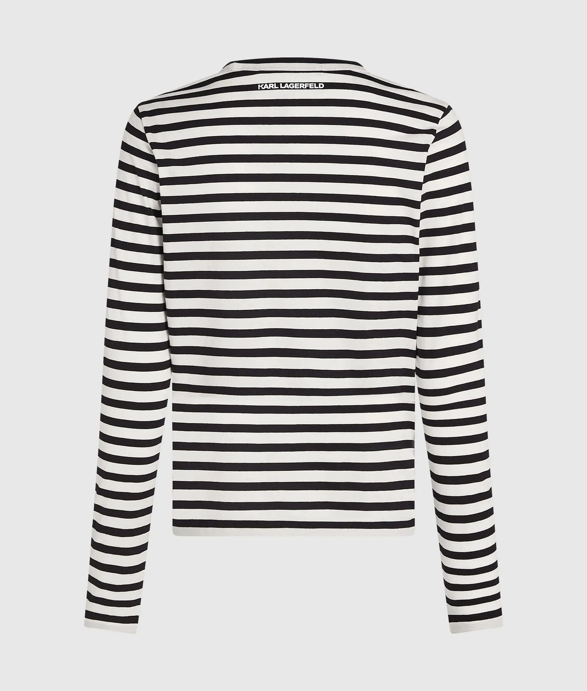 Ikon Aquarelle stripe long-sleeved T-shirt