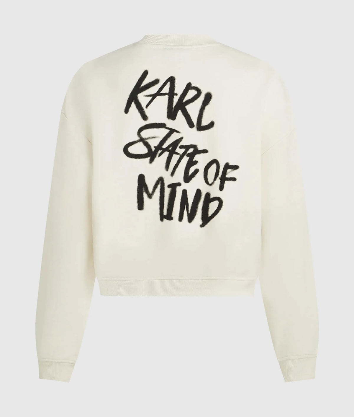 Boxy Karl quote sweatshirt