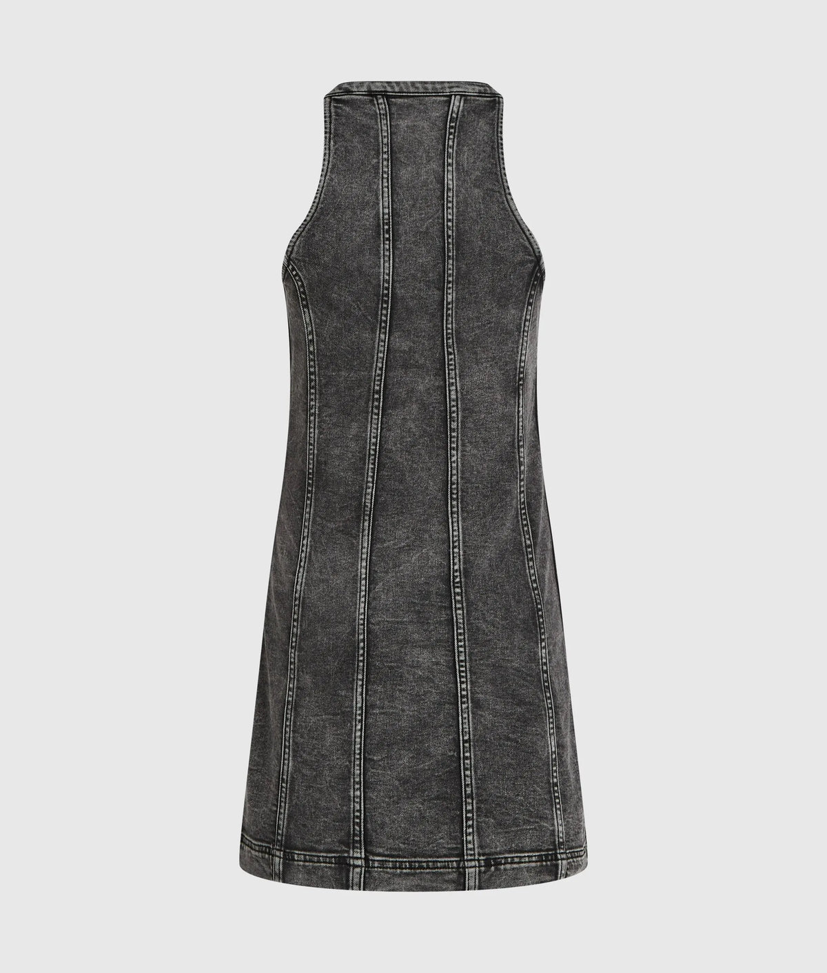 Denim racer dress
