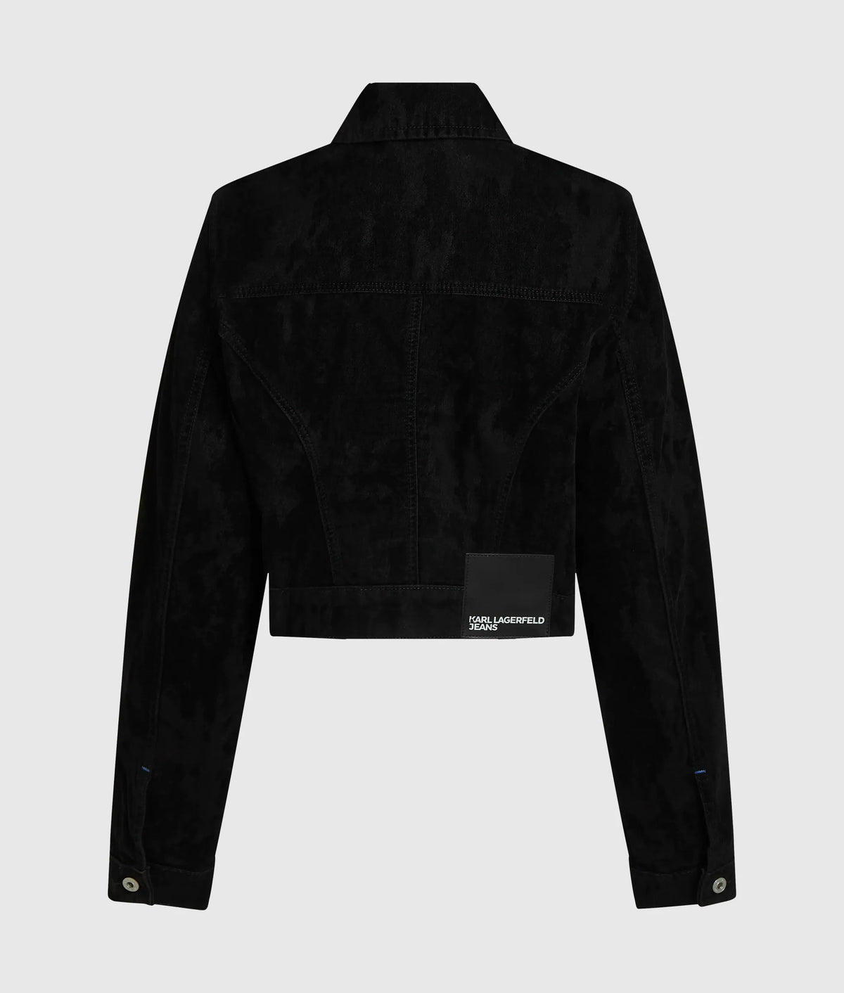 Velvet denim jacket