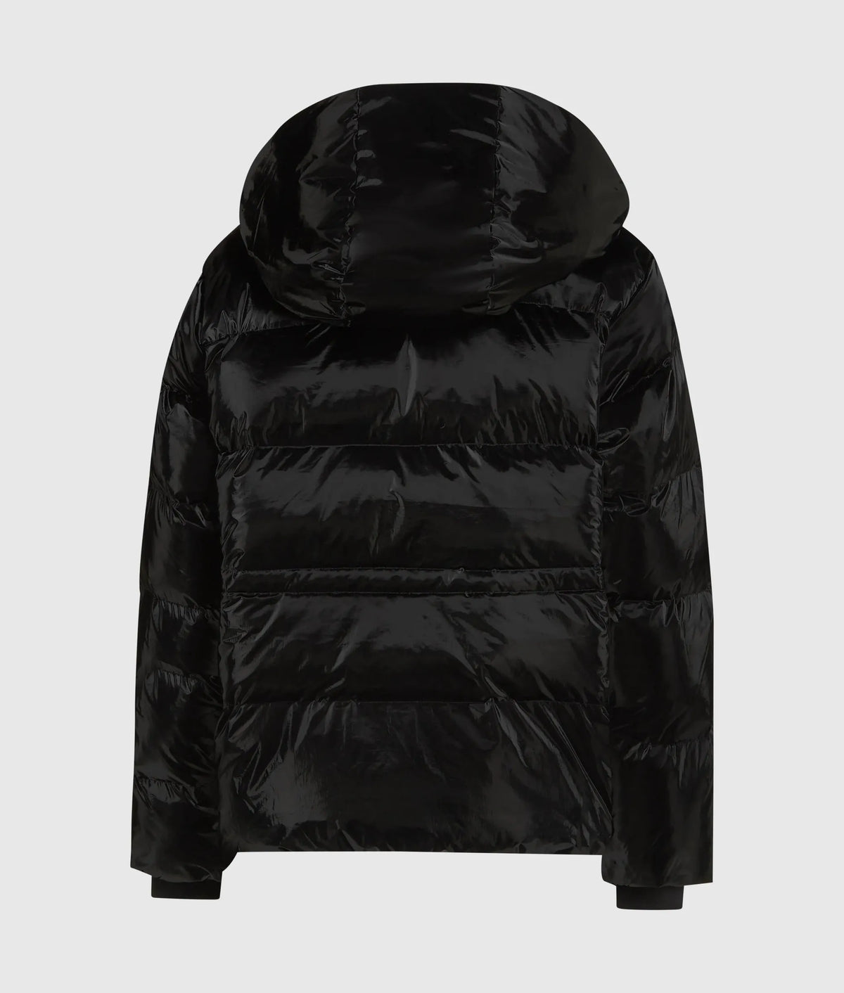 Shiny puffer jacket
