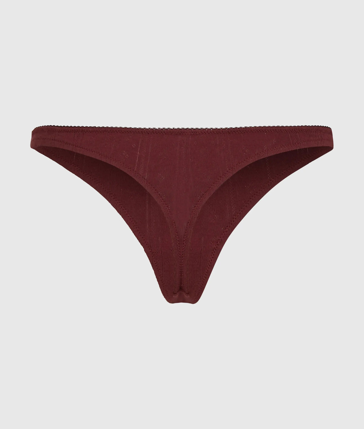 Autograph pointelle thong
