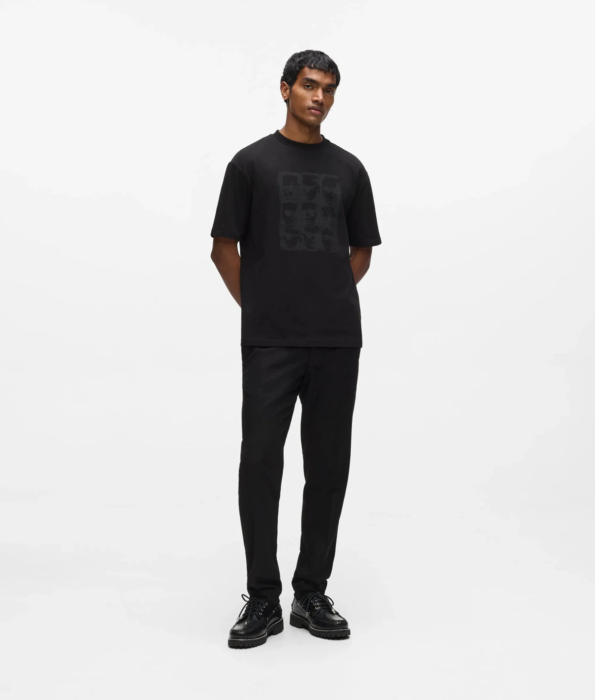 Relaxed-fit Karl sketch T-shirt