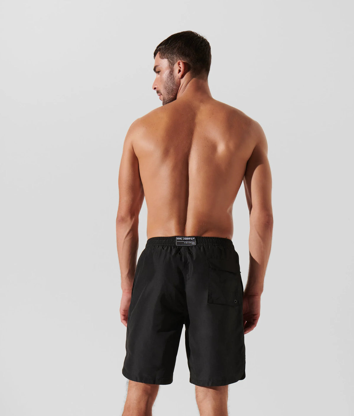 Logo long-board shorts
