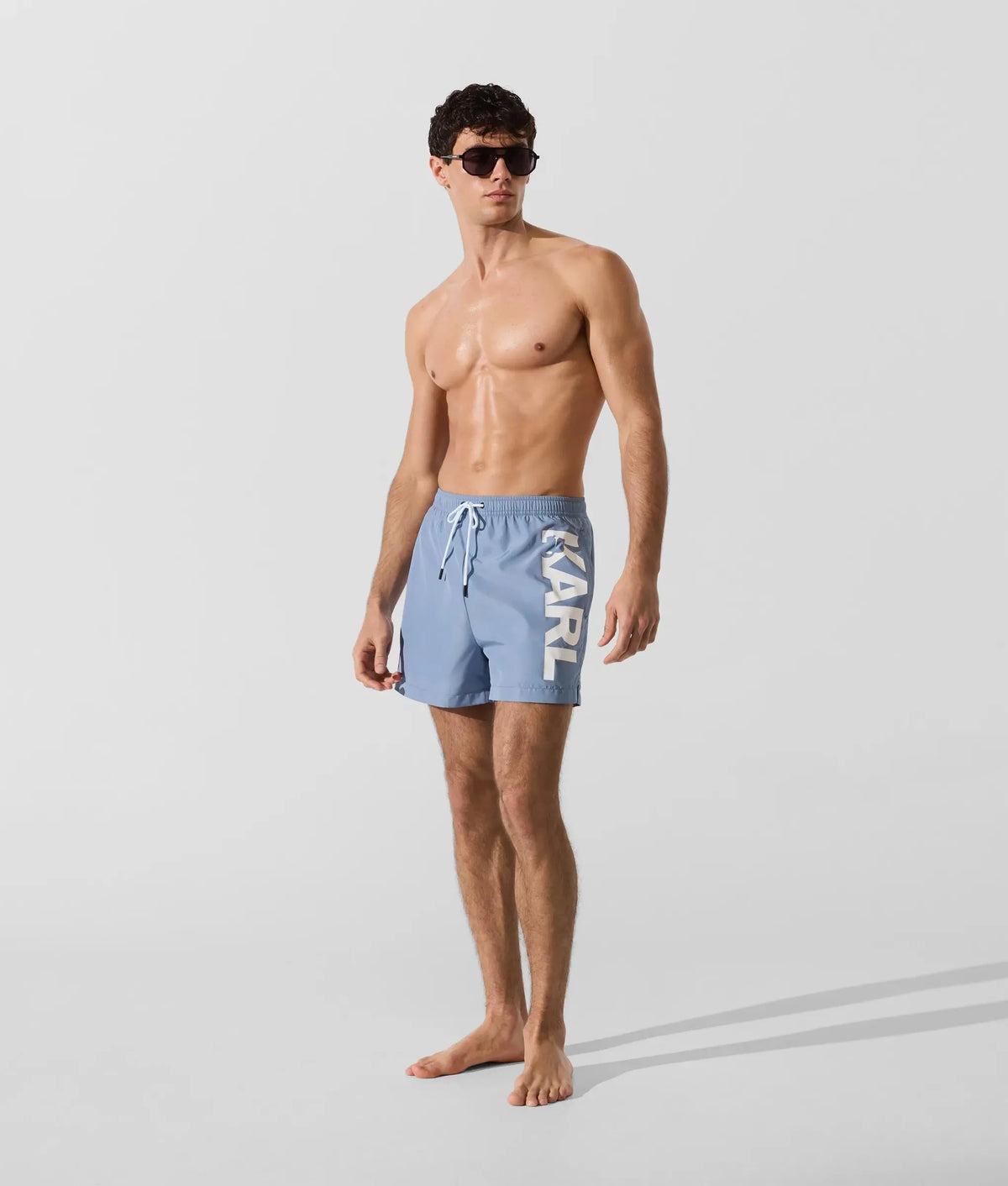 Logo short boardshorts