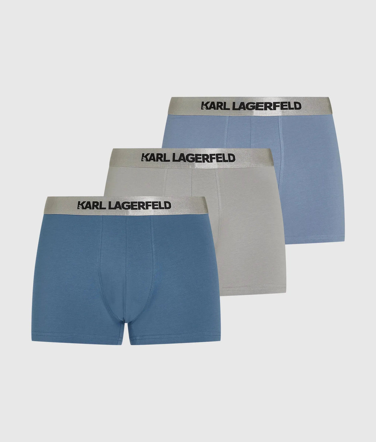 Metallic logo trunks – 3-pack