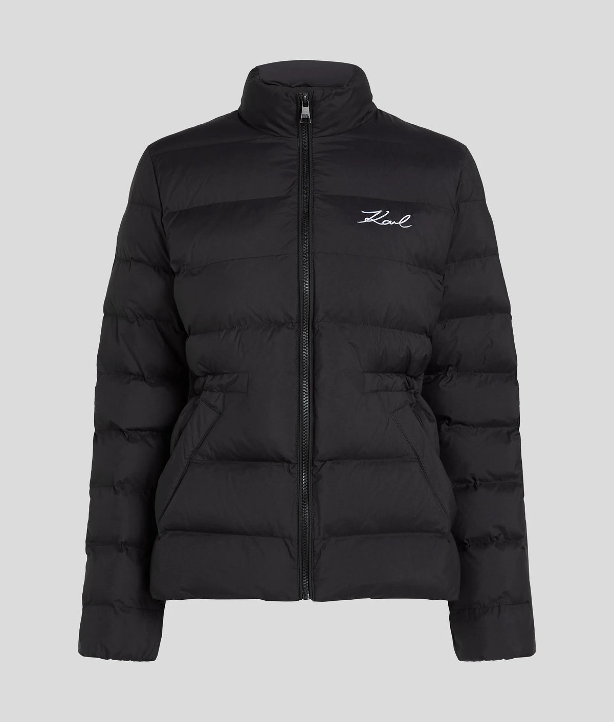 Signature puffer jacket
