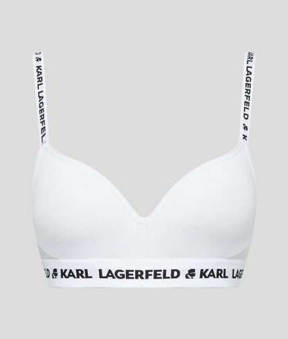 Logo padded bra