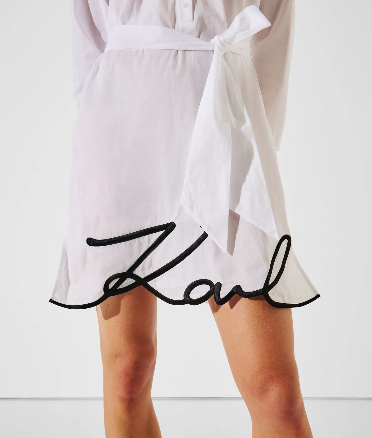 K/Signature beach shirt dress