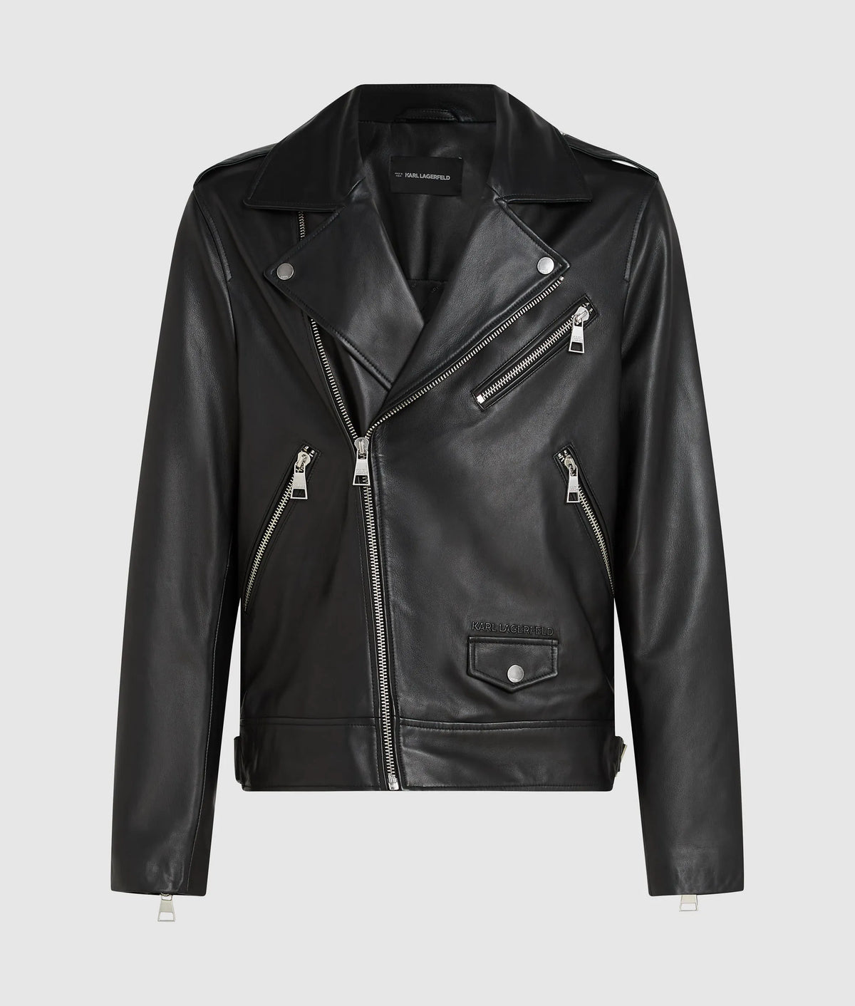 Karl Essential leather jacket