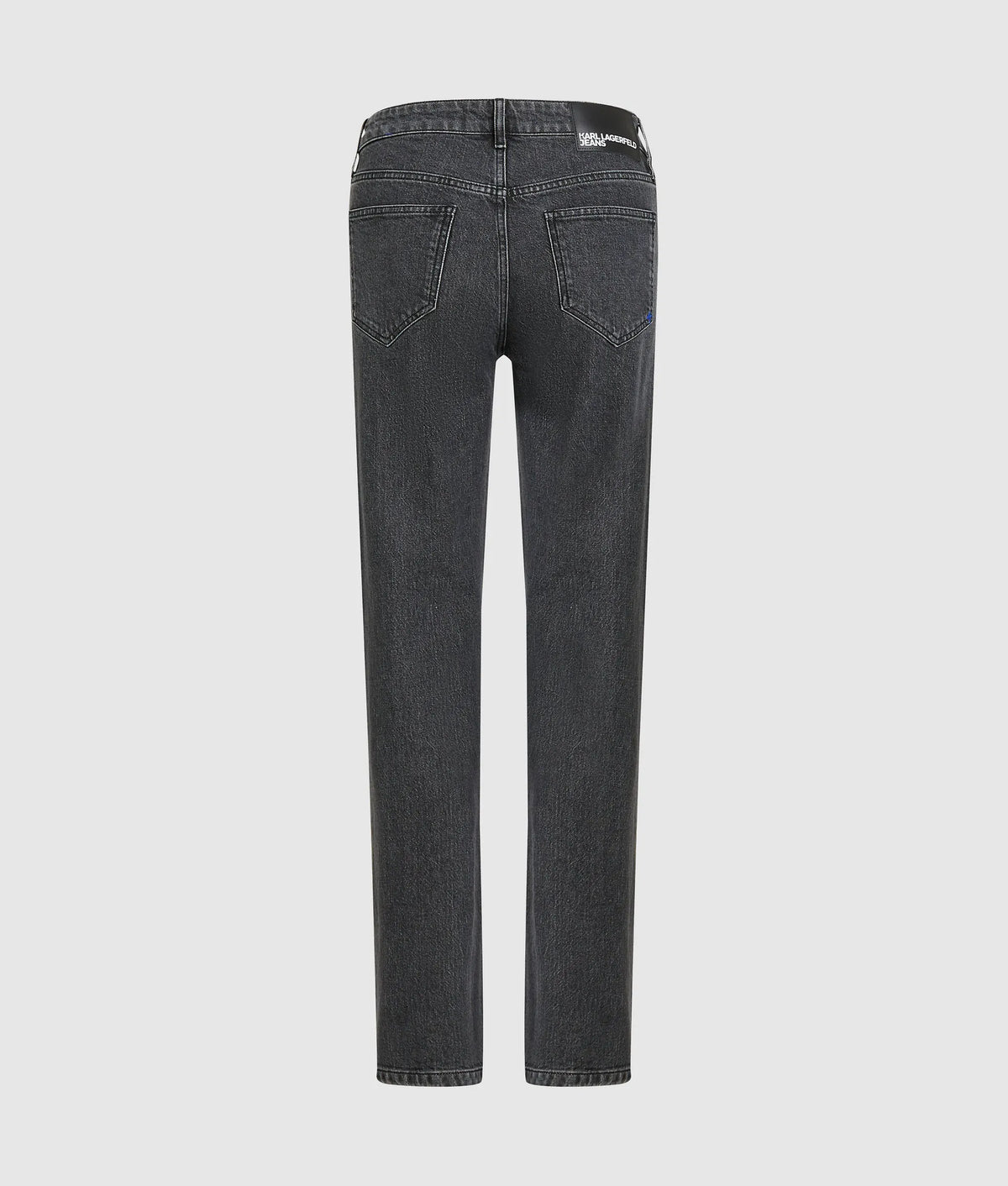 High-rise straight jeans