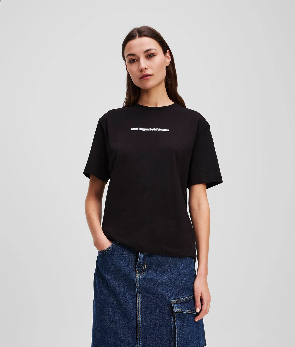 Blurred logo T-shirt