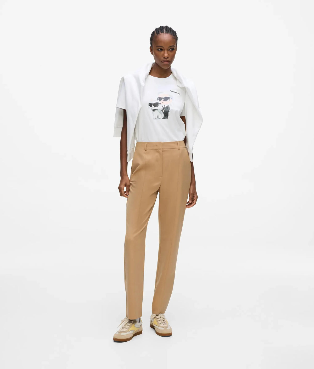 Ikon Karl & Choupette aquarelle T-shirt