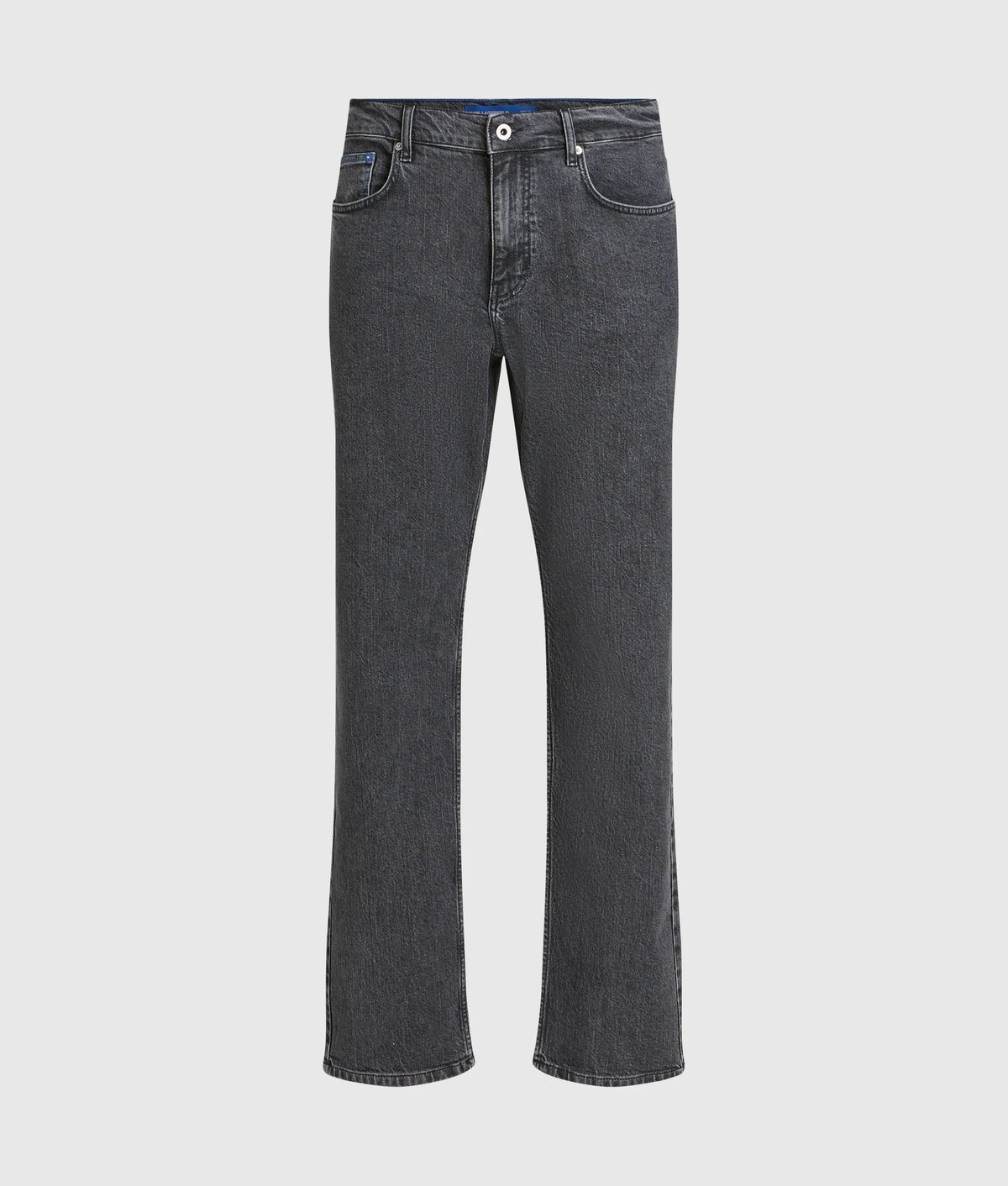 Stone black straight jeans