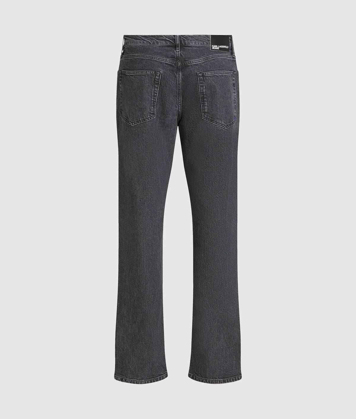 Stone black straight jeans