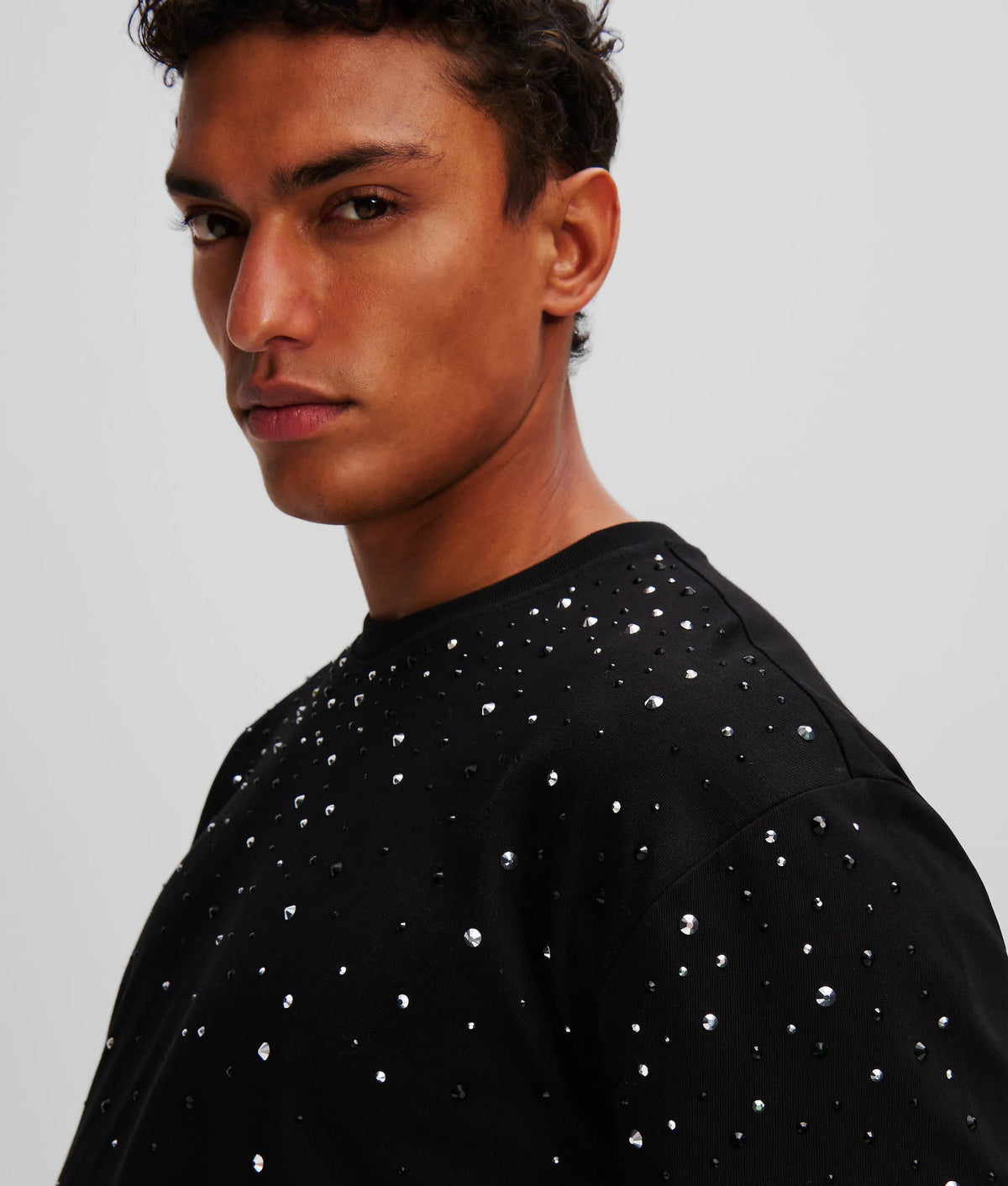 Rhinestone dégradé T-shirt