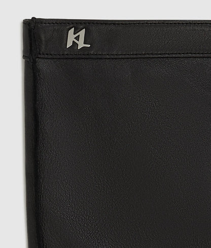 K/Monogram leather gloves
