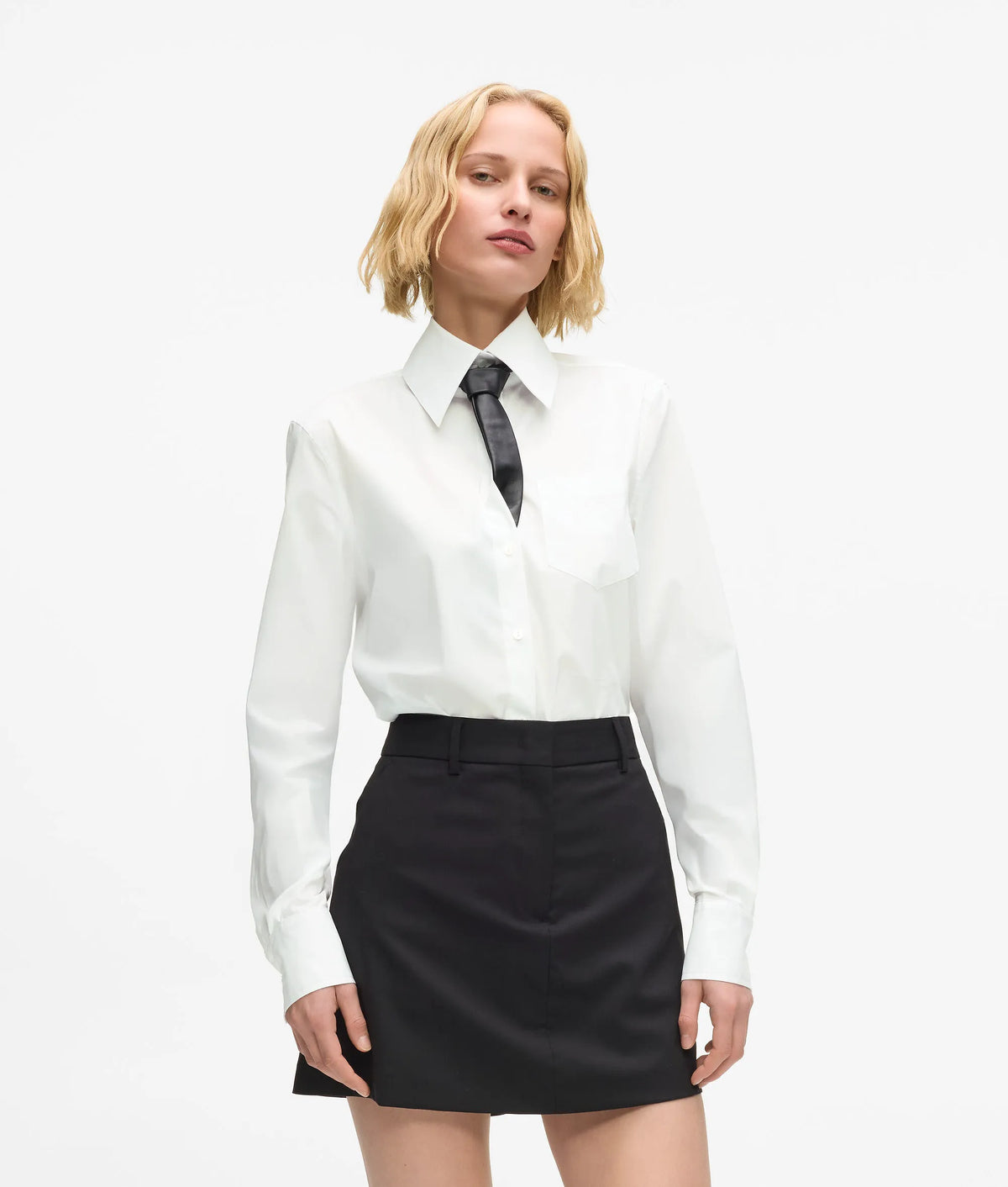 Poplin blouse
