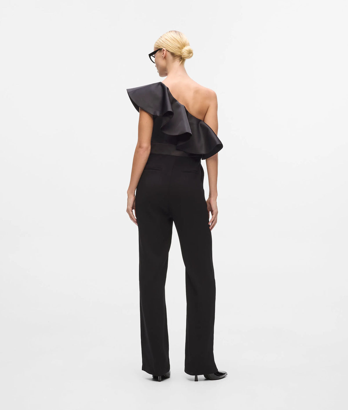 One-shoulder jumpsuit