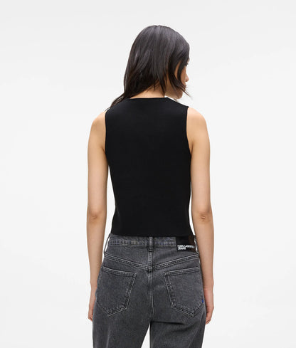 Knit vest