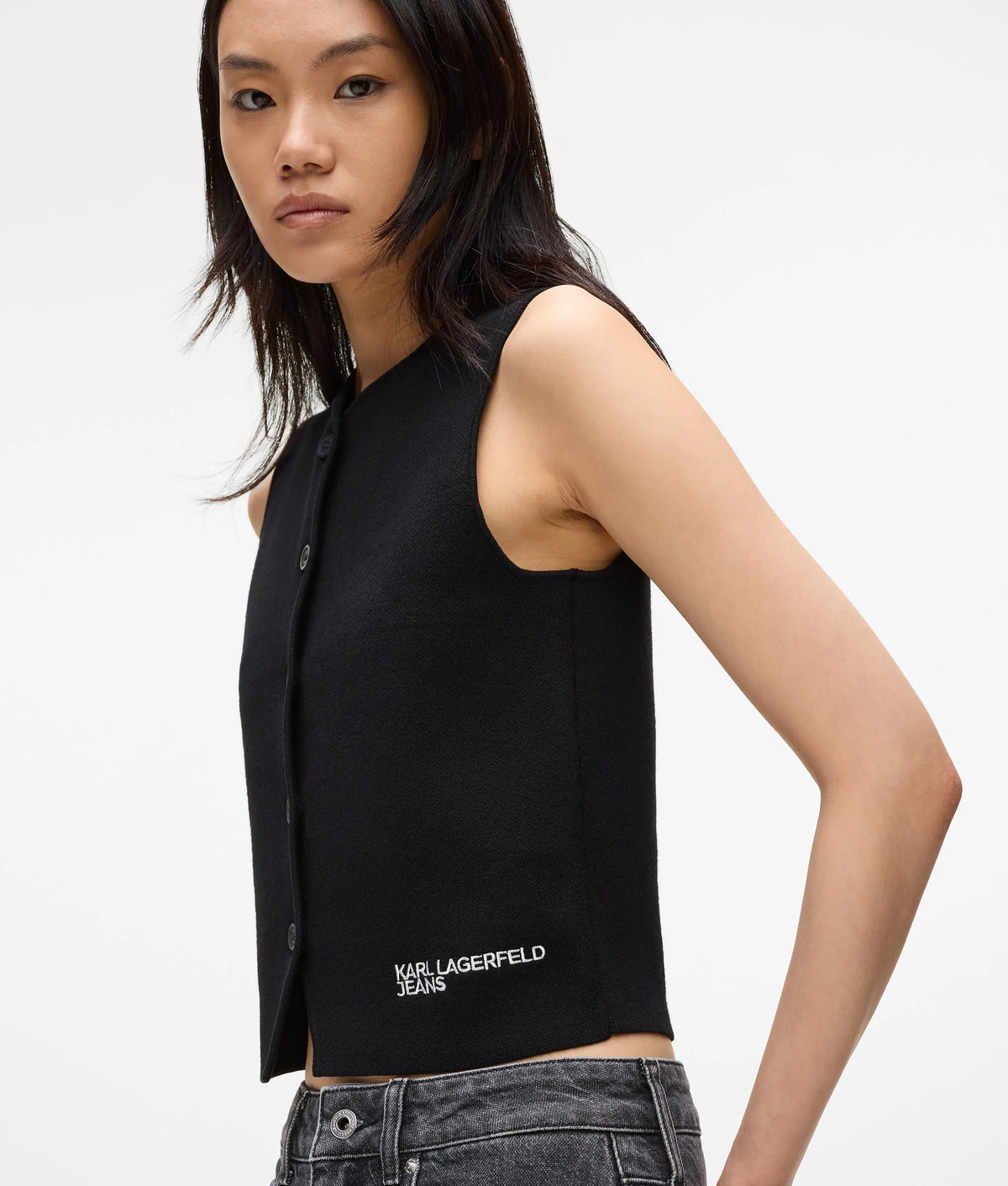 Knit vest