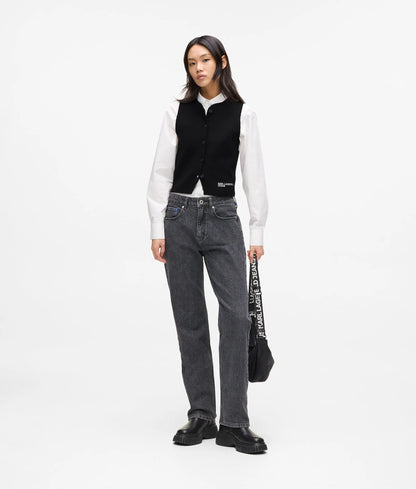 Knit vest