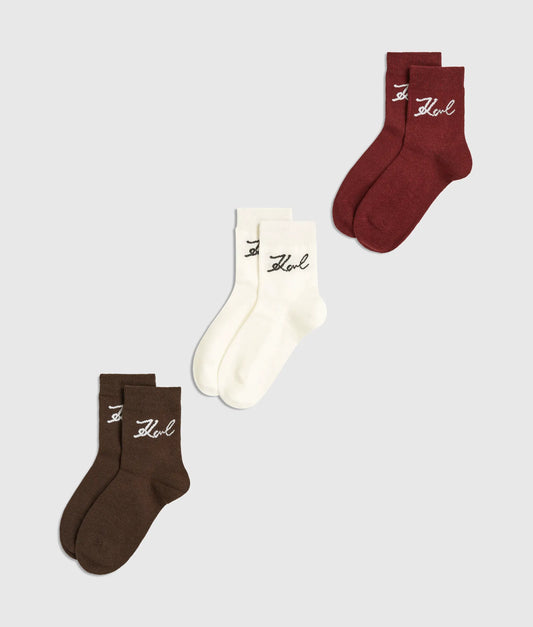 Signature socks – 3-pack