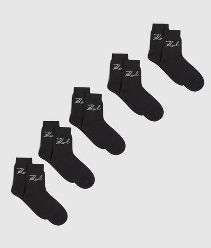 Signature socks – 5-pack