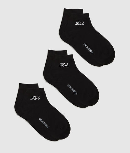 Signature short socks – 3-pack