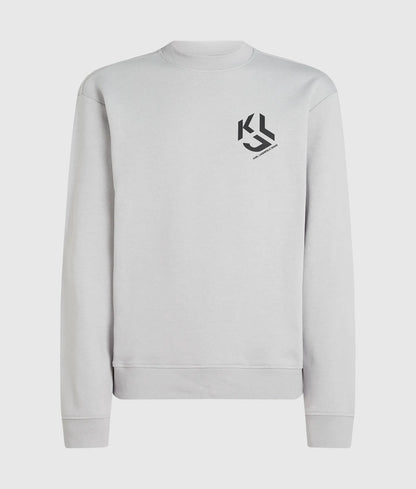 Monogram patch sweatshirt