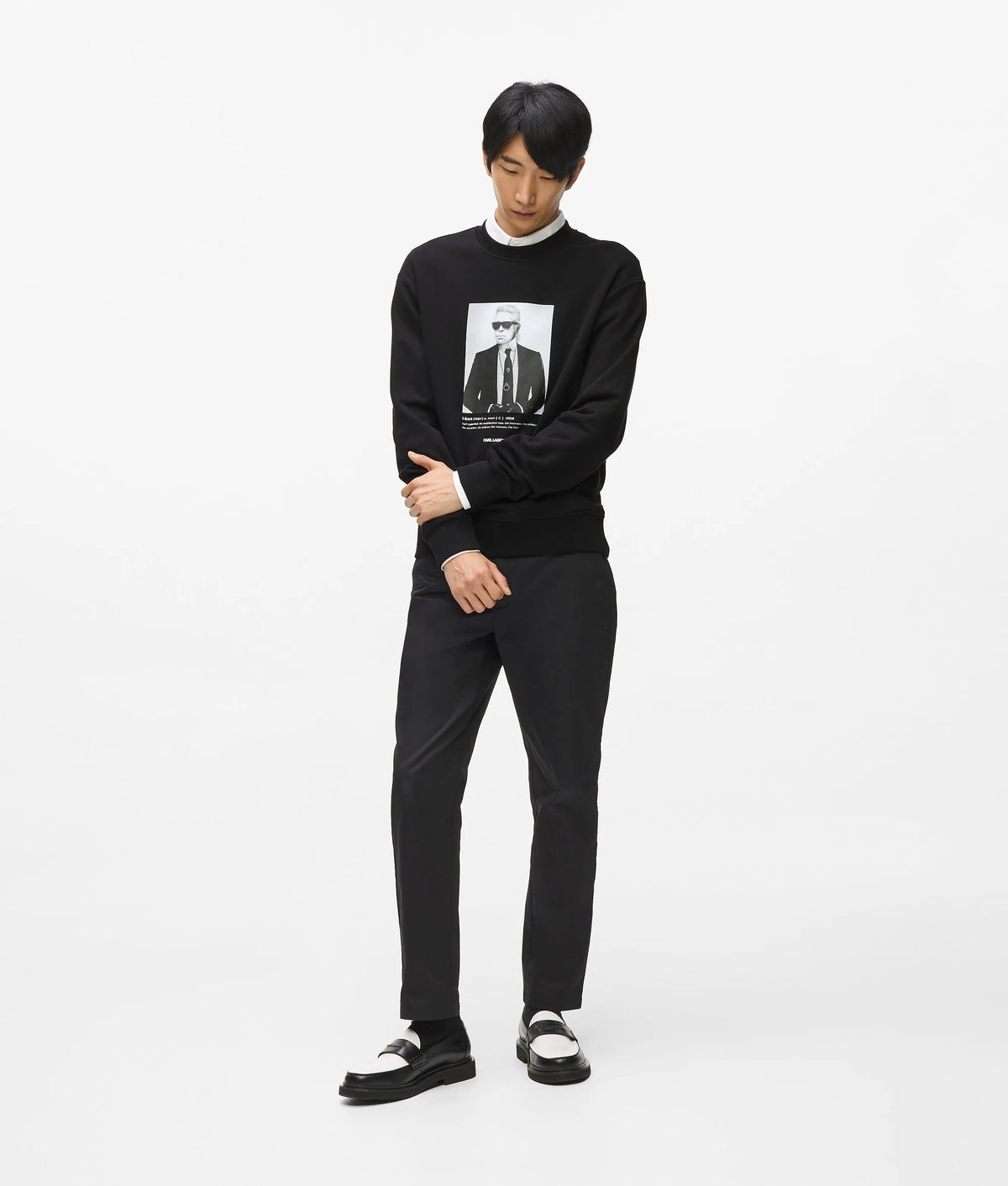 Karl portrait sweatshirt