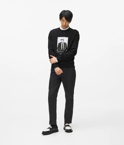 Karl portrait sweatshirt