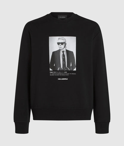 Karl portrait sweatshirt