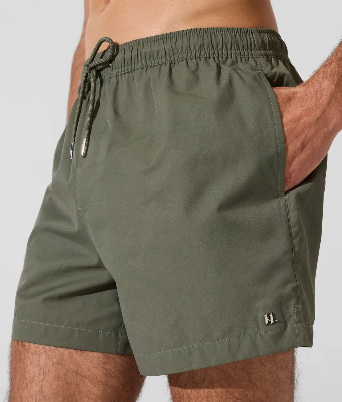 Monogram pin boardshorts