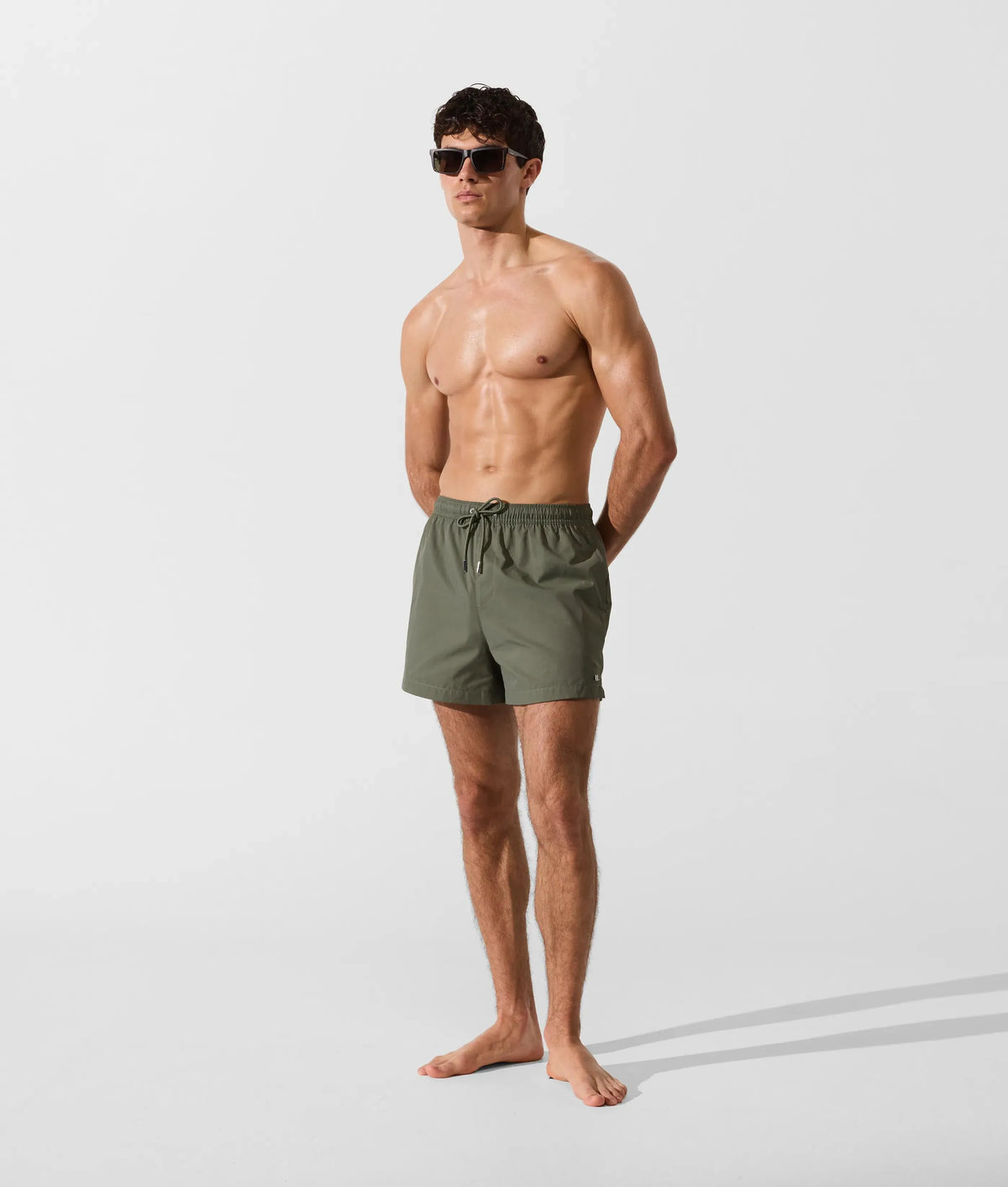 Monogram pin boardshorts
