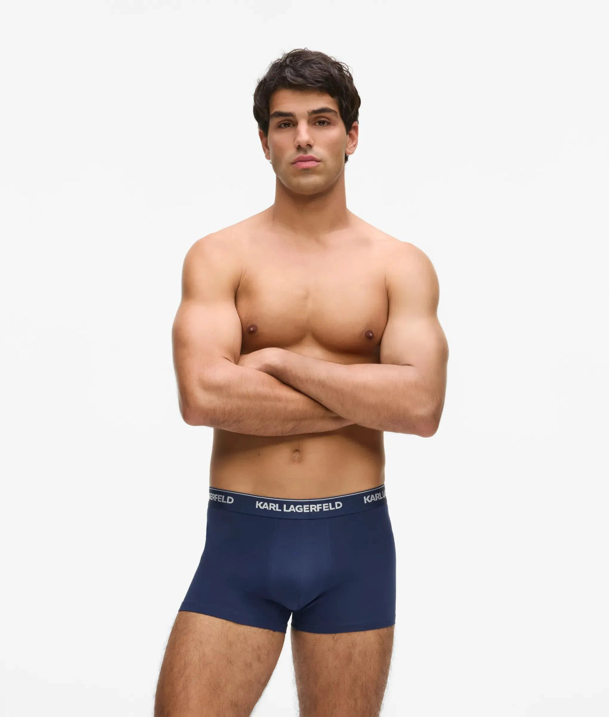 Metallic logo trunks – 3 pack