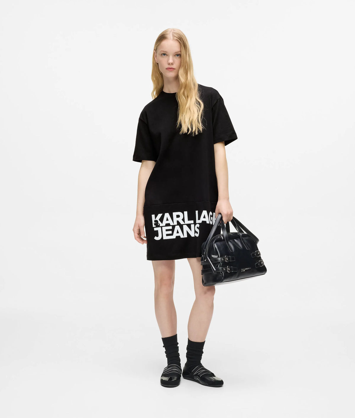 Logo T-shirt dress