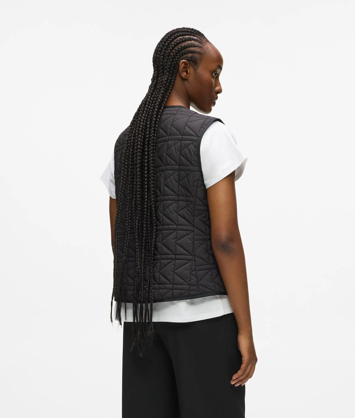Lightweight quilted gilet