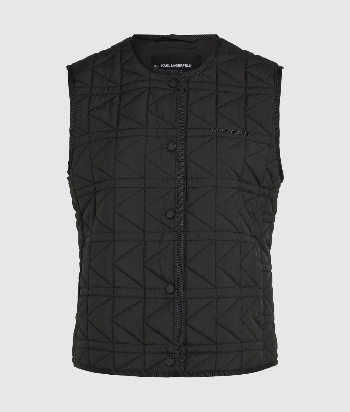 Lightweight quilted gilet