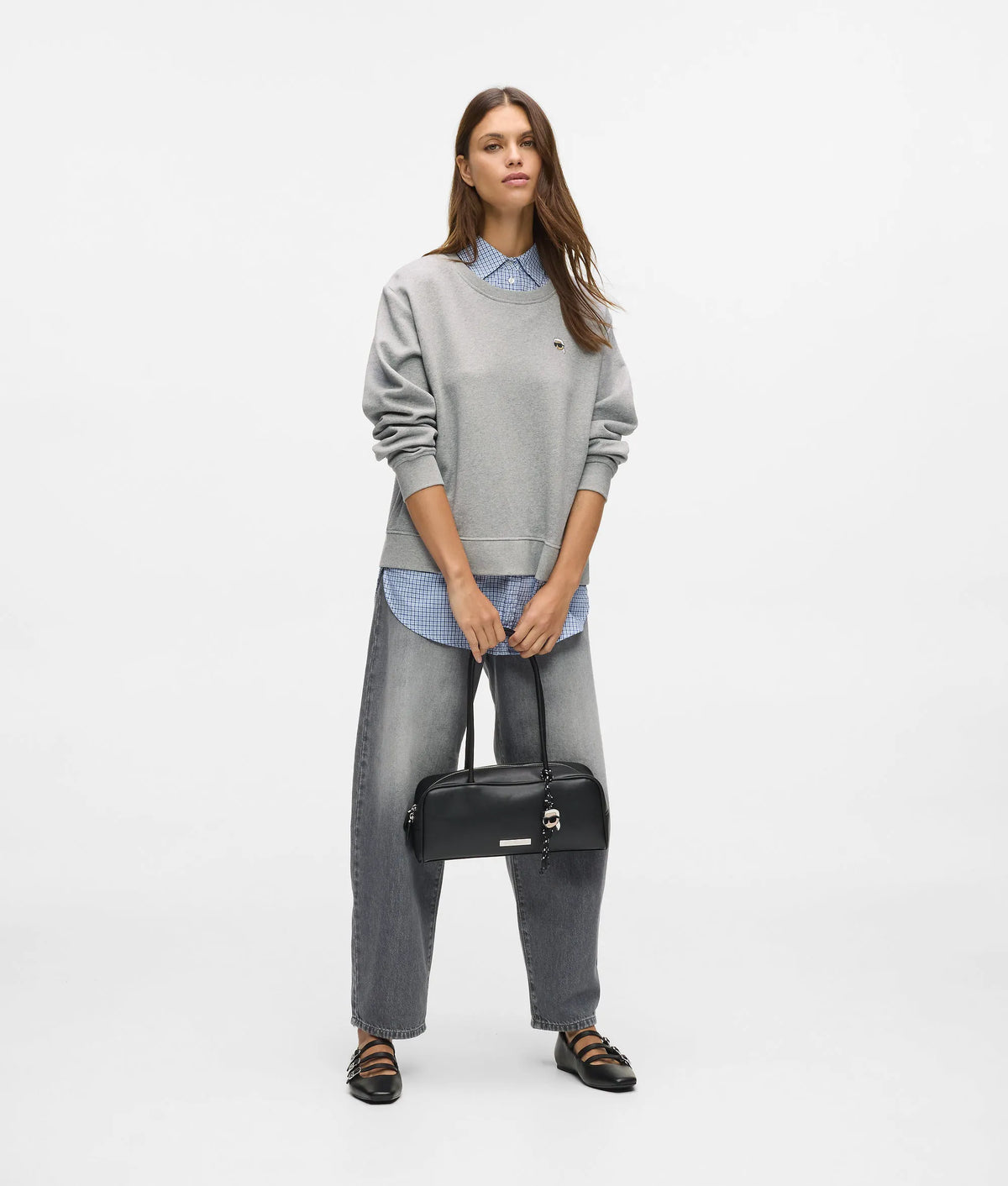 Ikon layered sweatshirt