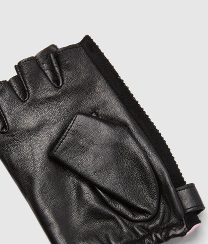 Exclusive K/Autograph rhinestone fingerless gloves
