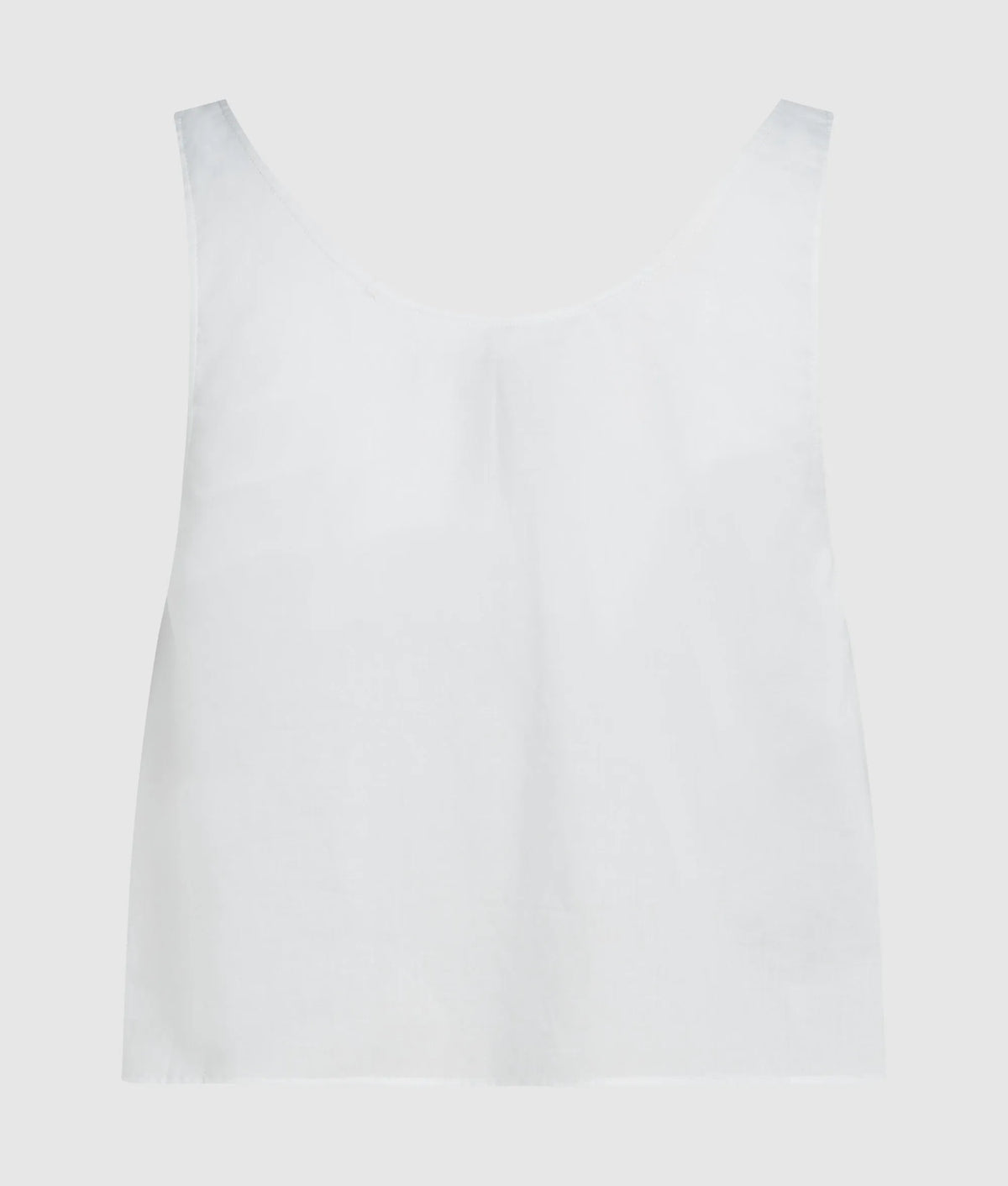 Tie-front beach top
