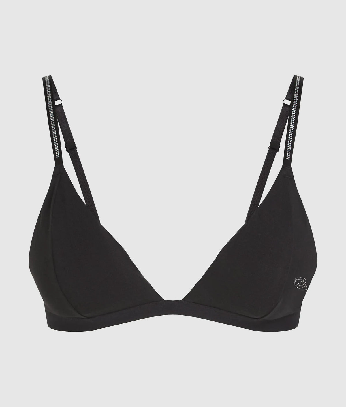 Ikon rhinestone triangle bra