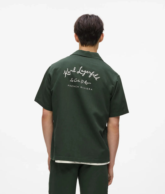 Short-sleeved Côte D'Azur shirt