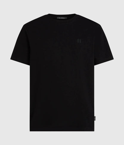 Monogram linen blend T-shirt