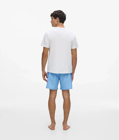 Striped shorts pajama set