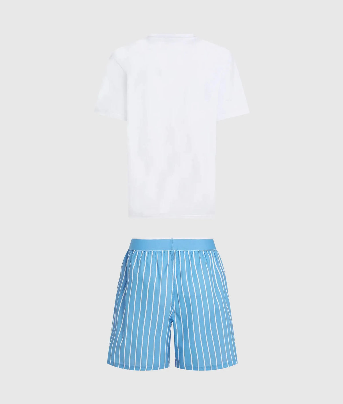 Striped shorts pajama set