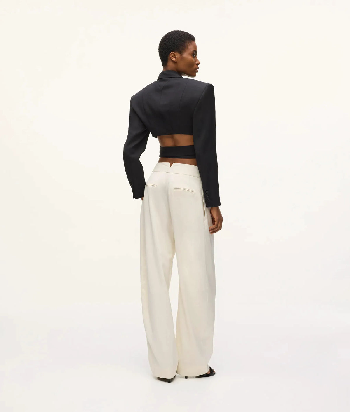 KL Studio barrel-leg pants